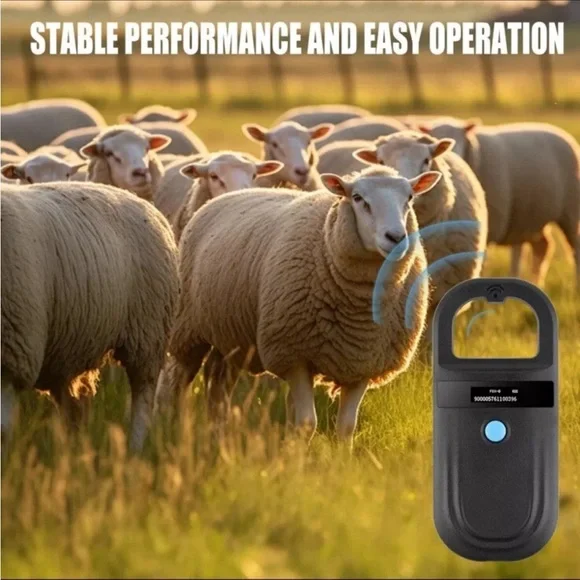 Upgraded Pet Handheld Microchip Reader Scanner Animal Tag Rechargeable Chip ID - Picture 5 of 9